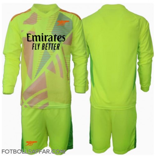 Arsenal Målvakt Hemmadräkt Barn 2024-25 Långärmad (+ Korta byxor)